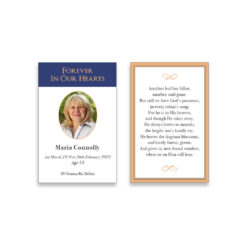 Personalized Wallet Memorial Cards Image